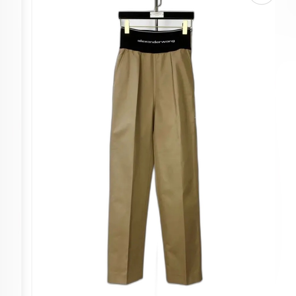 Alexander Wang High-Waist Tailored Pants | Size 8